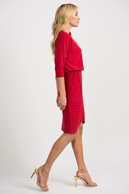 Joseph Ribkoff Lipstick Red Dress Style 201214