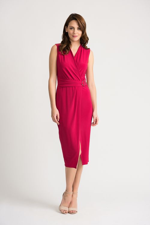 Joseph Ribkoff Cerise Dress Style 202160