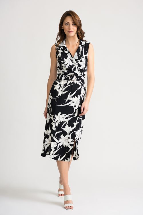 Joseph Ribkoff Black/White Dress Style 202234