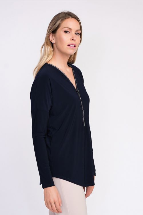 Joseph Ribkoff Midnight Top Style 203230