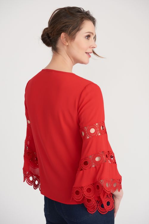 Joseph Ribkoff Red Top Style 203441