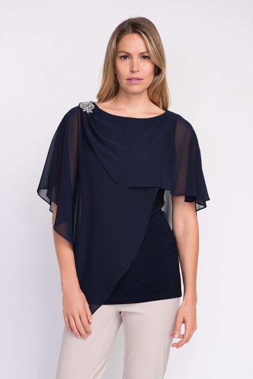 Joseph Ribkoff Midnight Top Style 203479