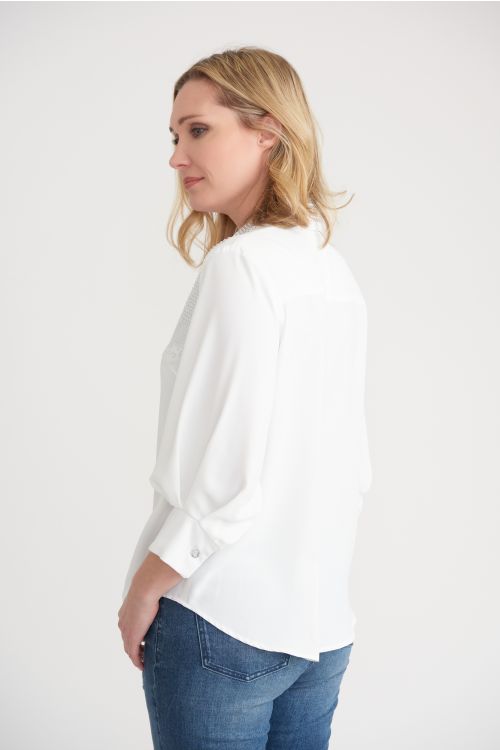 Joseph Ribkoff Vanilla Blouse Style 203568