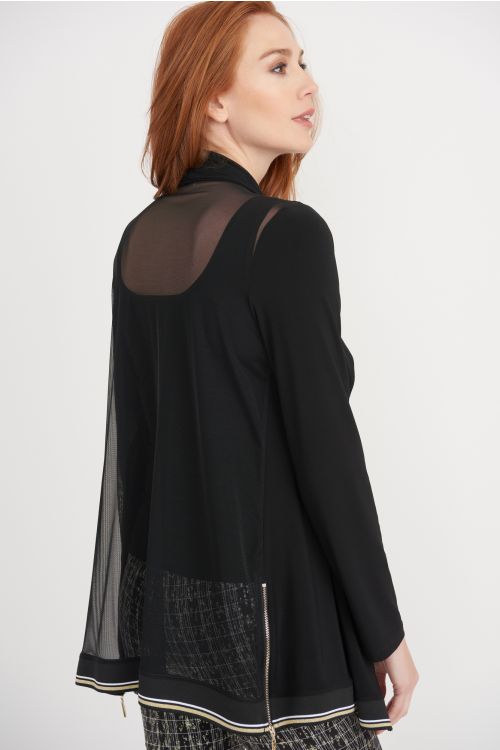 Joseph Ribkoff Black Cover Up Style 203569