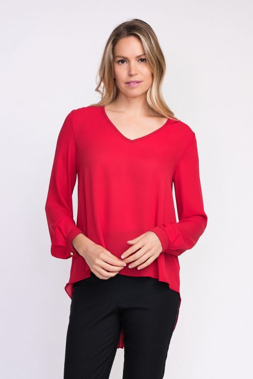 Joseph Ribkoff Red Top Style 203611