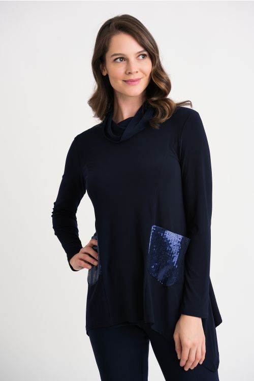 Joseph Ribkoff Midnight Blue Tunic Style 204246