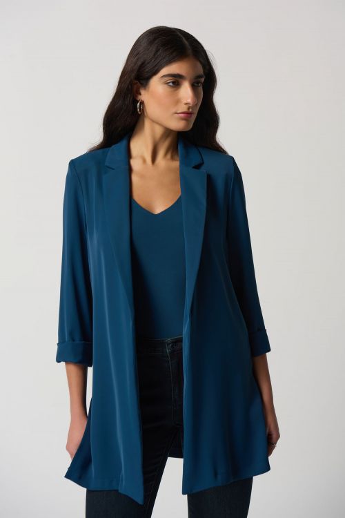 Joseph Ribkoff Nightfall Classic Long Blazer Style 211361