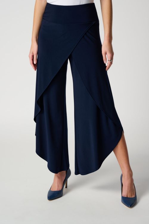 Joseph Ribkoff Midnight Blue Classic Overlay Pant Style 211494TT