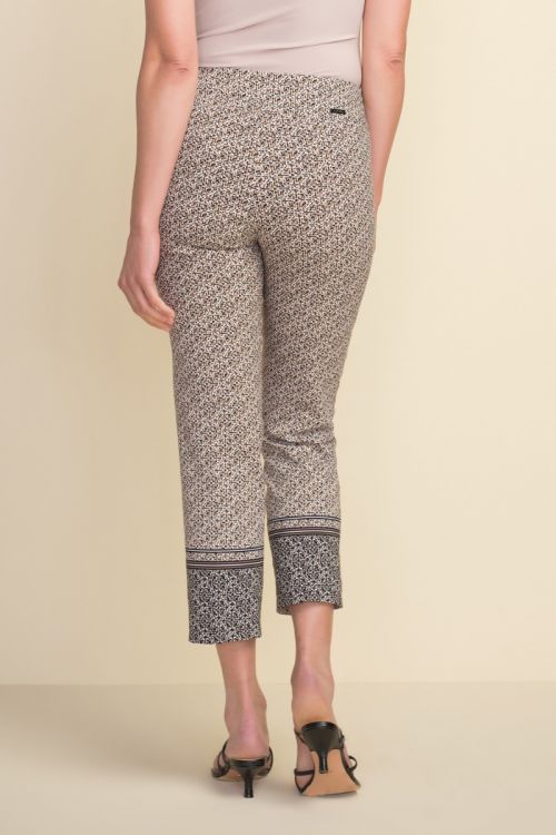 Joseph Ribkoff Black/Taupe Pants Style 212167