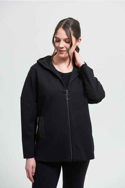 Joseph Ribkoff Black Coat Style 213005