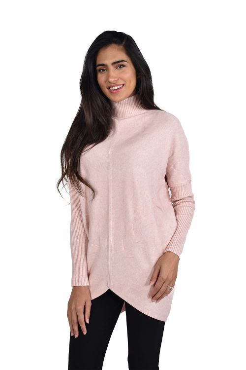 Frank Lyman Blush Knit Sweater Style 213134U