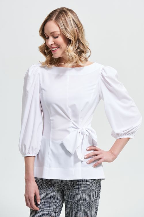 Joseph Ribkoff Optic White Top Style 213397