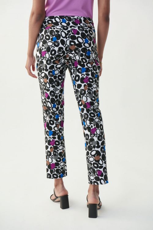 Joseph Ribkoff Vanilla/Multi Pants Style 221367 