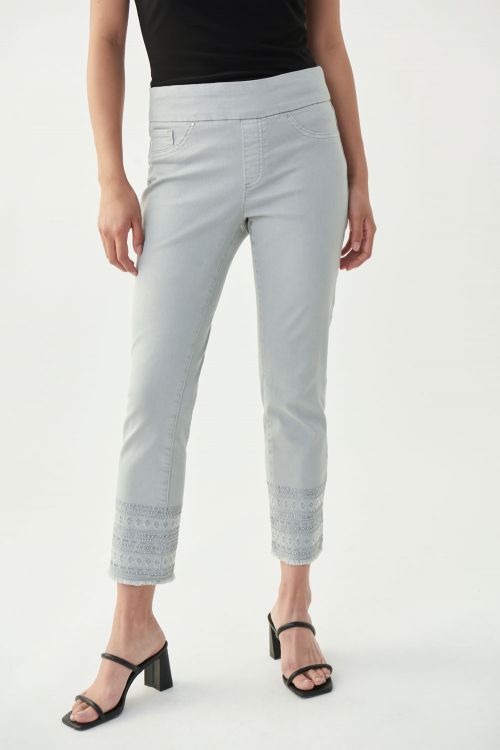 Joseph Ribkoff Grey Jean Style 221934