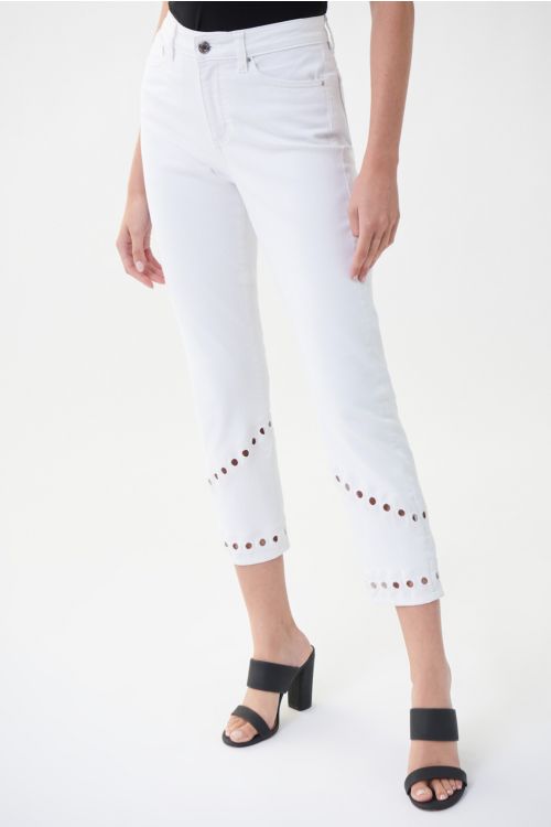 Joseph Ribkoff White Jean Style 222910