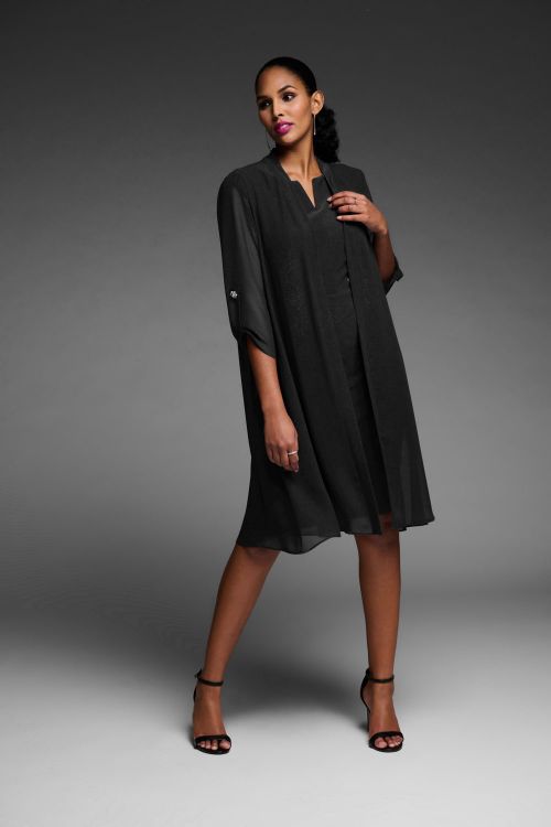 Joseph Ribkoff Black Cover Up Style 223737