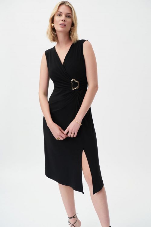 Joseph Ribkoff Black Dress Style 231052