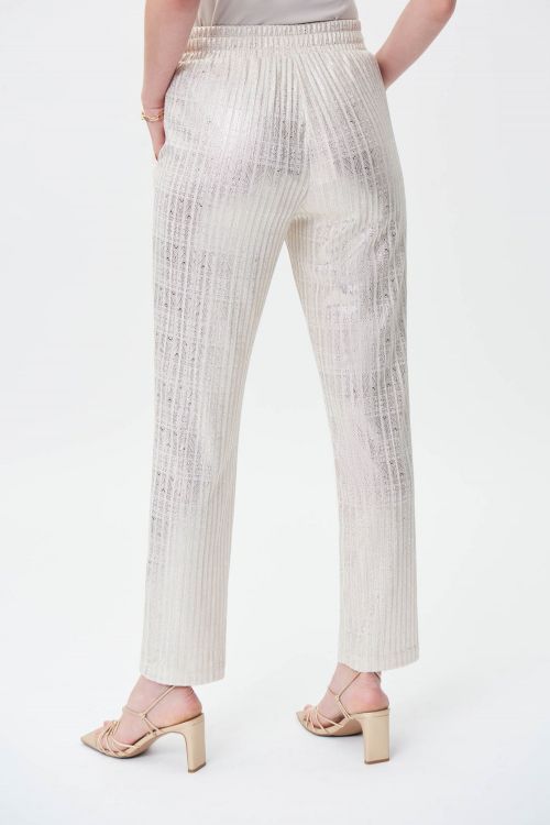 Joseph Ribkoff Beige/Gold Jogger Pants Style 231088