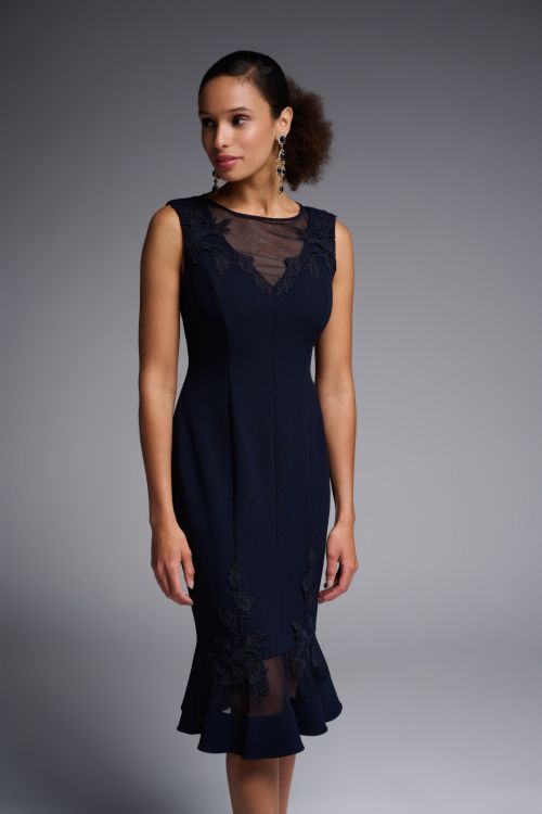 Joseph Ribkoff Midnight Blue Dress Style 231729