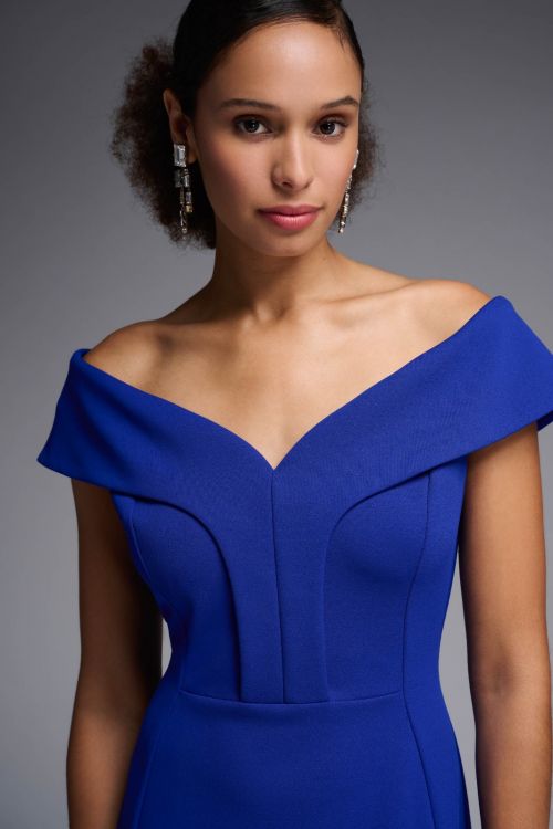 Joseph Ribkoff Royal Sapphire Dress Style 231756