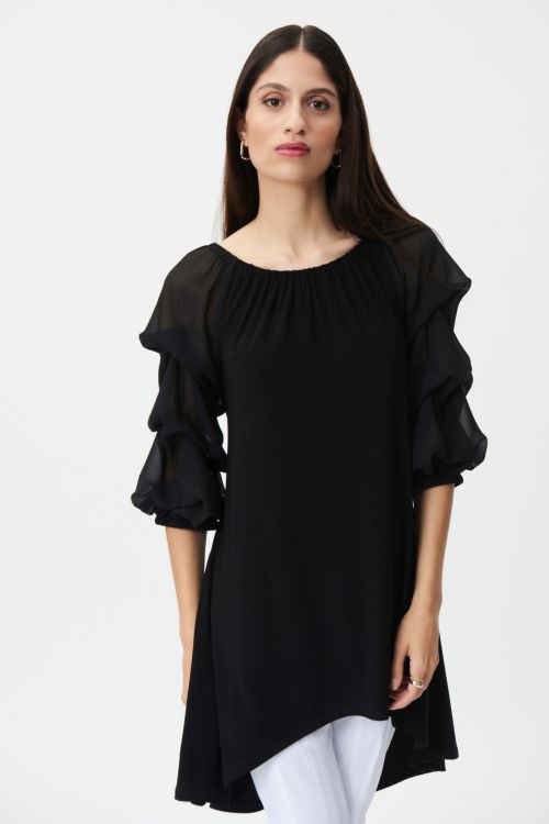 Joseph Ribkoff Black Tunic Style 232136