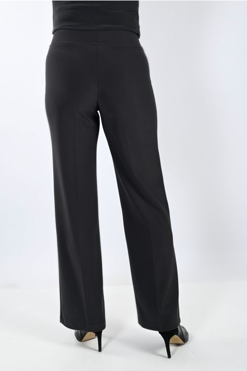 Frank Lyman Black Wide-Leg Pants Style 233015