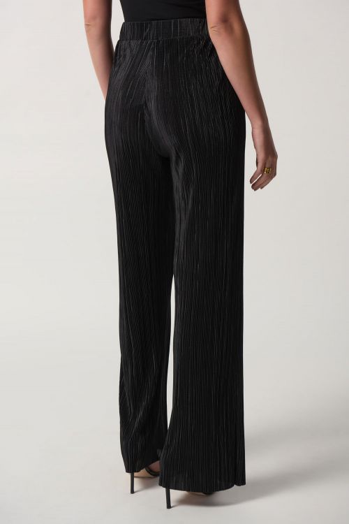 Joseph Ribkoff Black Wide-Leg Pants Style 233166