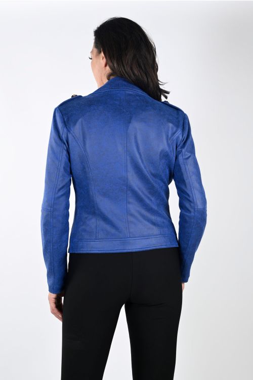 Frank Lyman Royal Leatherette Jacket Style 233909U