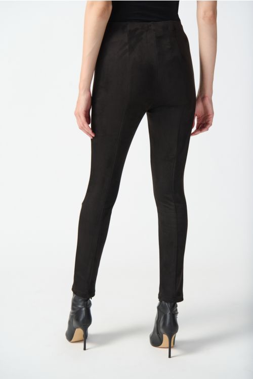 Joseph Ribkoff Black Leggings With Knee Cuts Style 234234