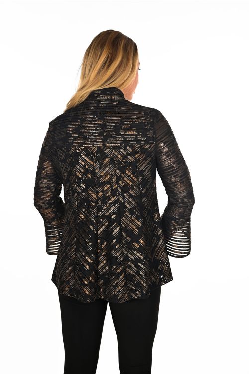 Frank Lyman Black/Copper Jacket Style 234379