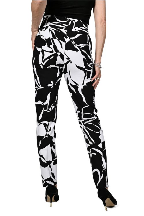 Frank Lyman Black/White Woven Pants Style 236108