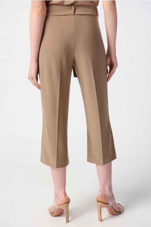 Joseph Ribkoff Tiger's Eye Pull-On Culotte Pants Style 241071