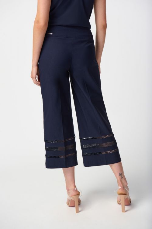 Joseph Ribkoff Midnight Blue Culotte Pants Style 241073