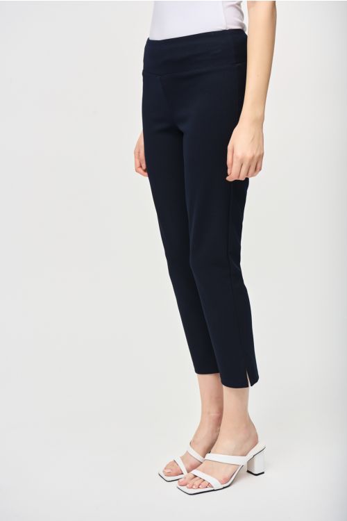 Joseph Ribkoff Midnight Blue Crop Pull-On Pants Style 241105