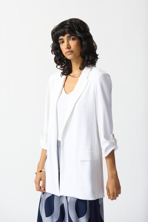 Joseph Ribkoff Vanilla Straight Blazer Style 242060