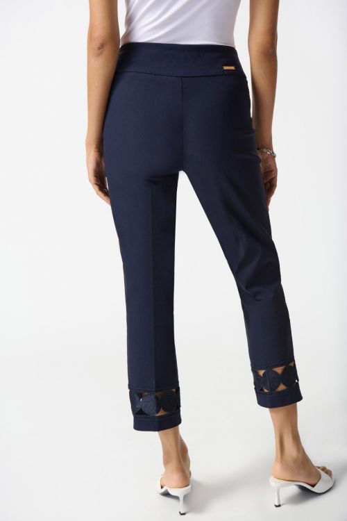 Joseph Ribkoff Midnight Blue Cropped Pull-On Pants Style 242131