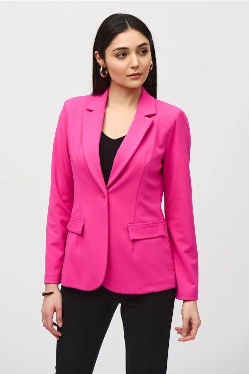 Joseph Ribkoff Ultra Pink Fitted Blazer Style 242201