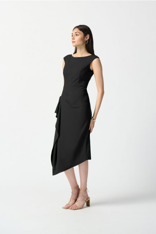 Joseph Ribkoff Black Sheath Dress Style 242238