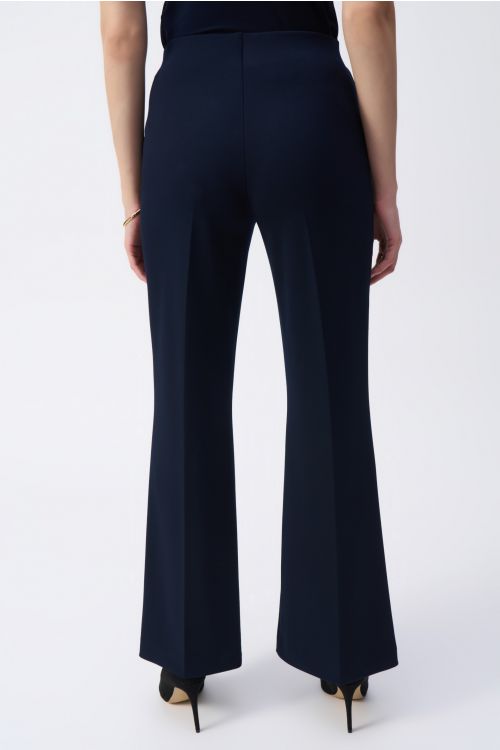 Joseph Ribkoff Midnight Blue Wide-Leg Pull-On Pants Style 243046