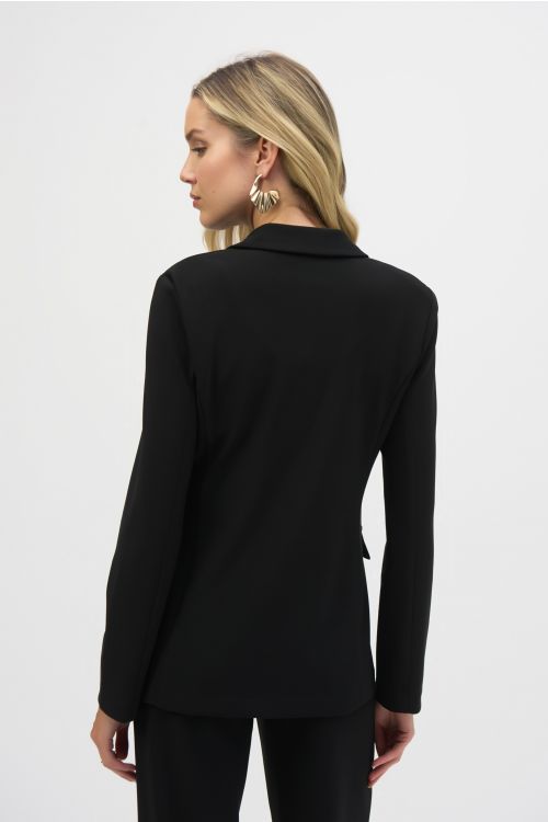 Joseph Ribkoff Black Fitted Blazer Style 244095