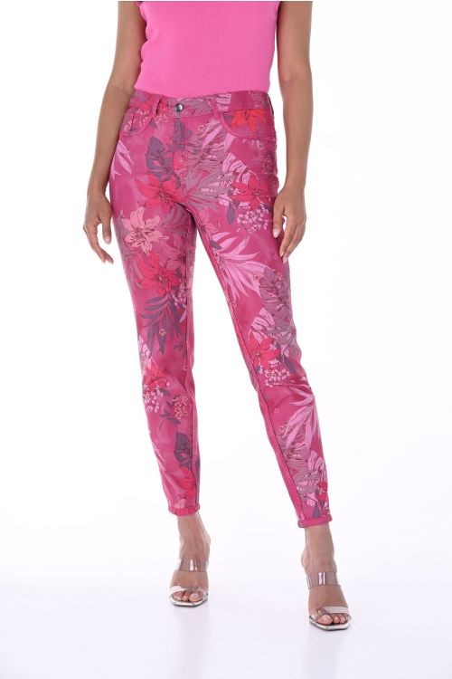 Frank Lyman Fuchsia Reversible Pants Style 246216U