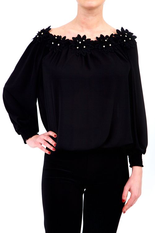 Joseph Ribkoff Black Top Style 181284