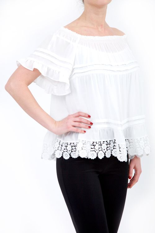 Joseph Ribkoff Off White Top Style 181297