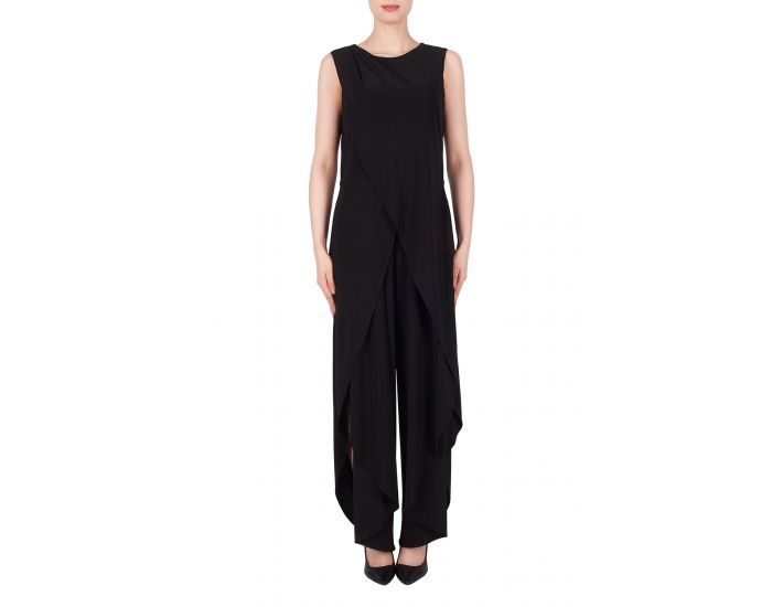 joseph ribkoff black jumpsuit